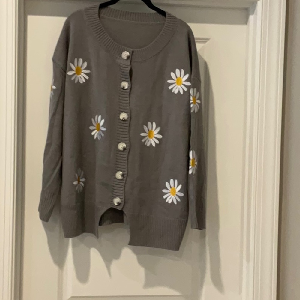 Plus size cardigan